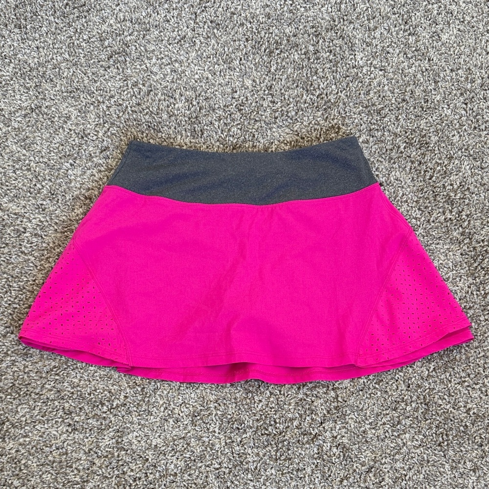 Marika Pink and Gray Athletic Skort Size Small